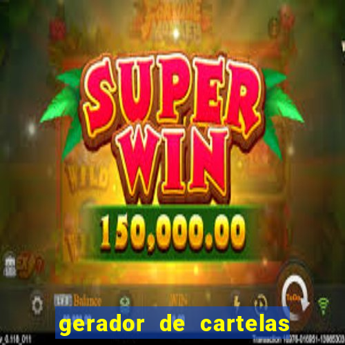 gerador de cartelas de bingo 1 a 75